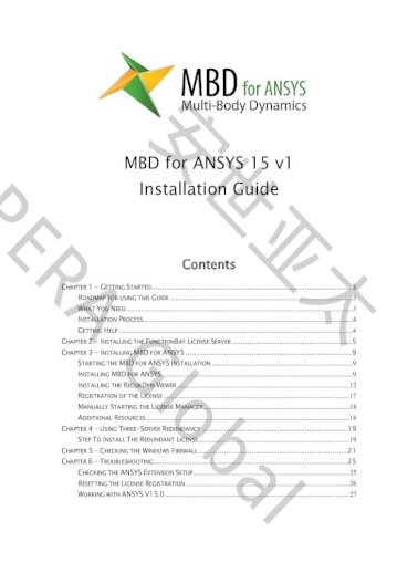 ansys 15 installation