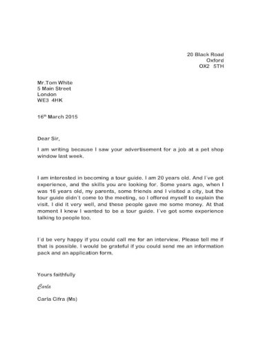 Igcse Formal Letter Writing Samples Pdf | Meetmeamikes