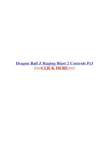 dragon ball raging blast 2 pc system requirements