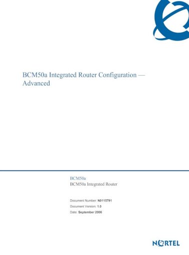 router configuration pdf