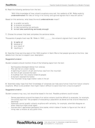 Readworks Answers Pdf / Reading Comprehension Passage And Question Set By Readworks Tpt : Pdf ...