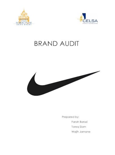 nike brand identity pdf