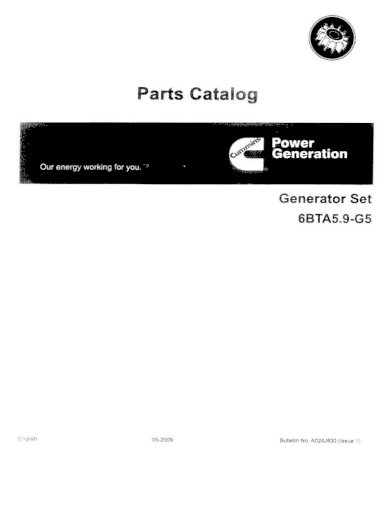 40+ Generator Engine Parts Pdf Images