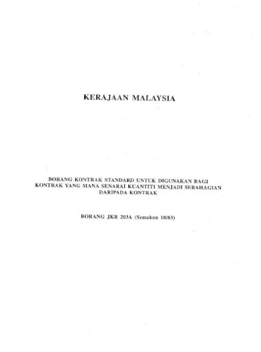 Borang 203a Malay Translation Rev 10 83 Pdf Document