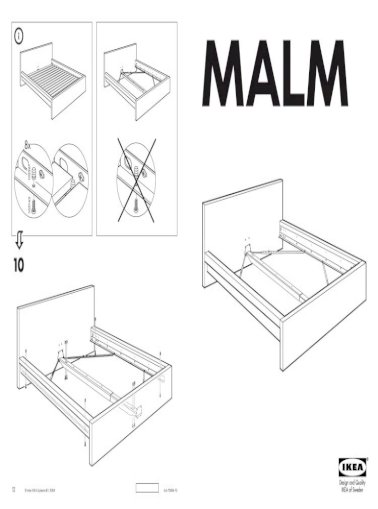 Ikea Malm Bed Assembly Instructions, Ikea Malm Queen Size Bed Frame Instructions