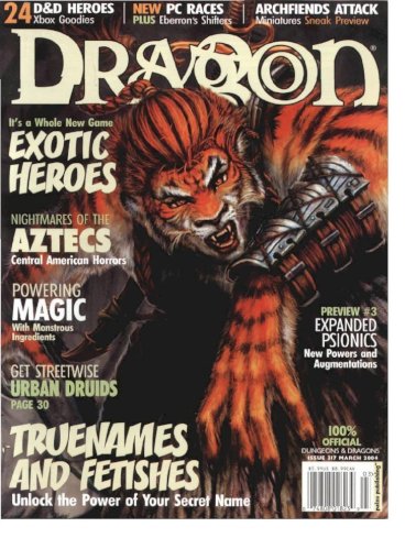 dragon magazine 310 pdf