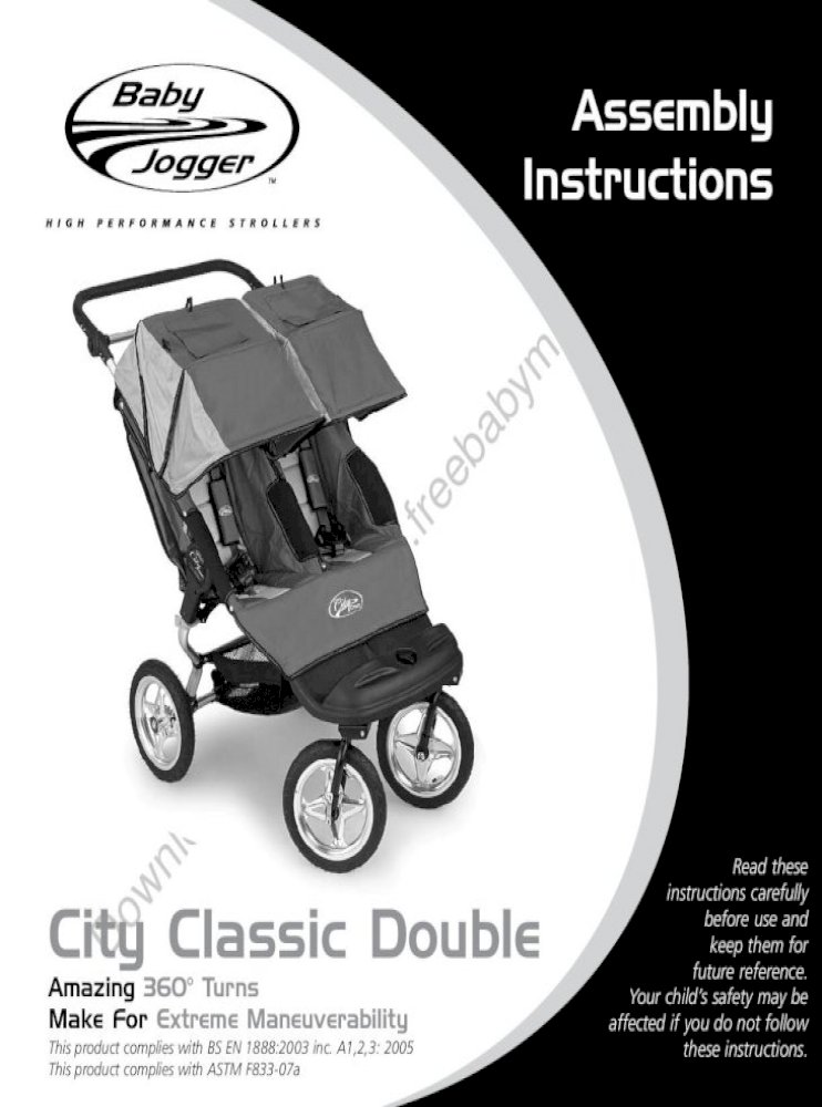 baby jogger city classic double
